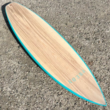 Load image into Gallery viewer, Predn Surf Co - Mor Lader (Pirate) bare oak deck shortboard - Sustainably built custom performance surfboards - Cornwall