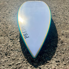 Load image into Gallery viewer, Predn Surf Co - Mor Lader (Pirate) bare oak deck shortboard - Sustainably built custom performance surfboards - Cornwall