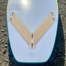 Load image into Gallery viewer, Predn Surf Co - Mor Lader (Pirate) bare oak deck shortboard - Sustainably built custom performance surfboards - Cornwall