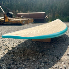 Load image into Gallery viewer, Predn Surf Co - Mor Lader (Pirate) bare oak deck shortboard - Sustainably built custom performance surfboards - Cornwall