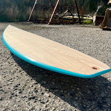 Load image into Gallery viewer, Predn Surf Co - Mor Lader (Pirate) bare oak deck shortboard - Sustainably built custom performance surfboards - Cornwall