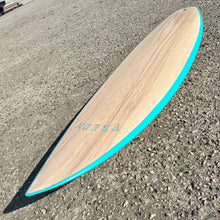 Load image into Gallery viewer, Predn Surf Co - Mor Lader (Pirate) bare oak deck shortboard - Sustainably built custom performance surfboards - Cornwall