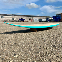 Load image into Gallery viewer, Predn Surf Co - Mor Lader (Pirate) bare oak deck shortboard - Sustainably built custom performance surfboards - Cornwall