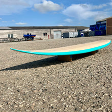 Load image into Gallery viewer, Predn Surf Co - Mor Lader (Pirate) bare oak deck shortboard - Sustainably built custom performance surfboards - Cornwall
