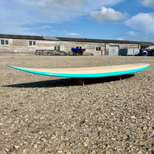Load image into Gallery viewer, Predn Surf Co - Mor Lader (Pirate) bare oak deck shortboard - Sustainably built custom performance surfboards - Cornwall