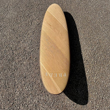 Load image into Gallery viewer, Predn Surf Co - 6ft single fin fun board - Mor Lader (Pirate) bare oak deck - Sustainably built performance surfboard - Cornwall