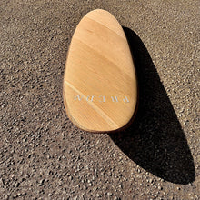 Load image into Gallery viewer, Predn Surf Co - 6ft single fin fun board - Mor Lader (Pirate) bare oak deck - Sustainably built performance surfboard - Cornwall