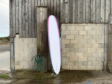 Load image into Gallery viewer, Predn Surf Co - Mor Lader (Pirate) bare oak deck custom Longboard - Sustainably built custom performance surfboards - Cornwall