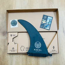 Load image into Gallery viewer, 9 Inch Single fin - US Fin box - Longboard - Rebel Fin Co - Made with recycled carbon - Predn Surf Co