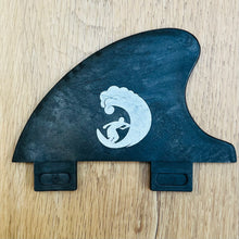 Load image into Gallery viewer, Rapid small centre fin - FCS 1 Fin box - Rebel Fin Co - Made with recycled carbon - Predn Surf Co