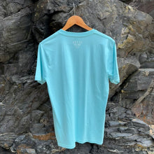 Load image into Gallery viewer, Predn Surf Co - Light blue unisex organic cotton embroidered t-shirt - Classic