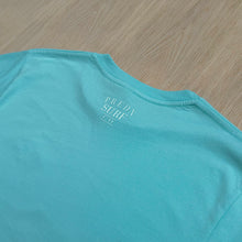 Load image into Gallery viewer, Predn Surf Co - Light blue unisex organic cotton embroidered t-shirt - Classic