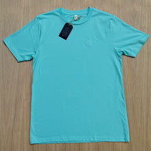 Load image into Gallery viewer, Predn Surf Co - Light blue unisex organic cotton embroidered t-shirt - Classic