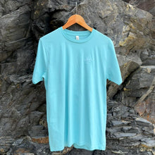 Load image into Gallery viewer, Predn Surf Co - Light blue unisex organic cotton embroidered t-shirt - Classic