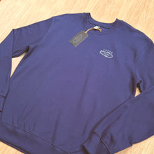 Load image into Gallery viewer, Predn Surf Co - French navy blue organic cotton unisex sweater - Classic