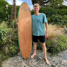 Load image into Gallery viewer, Predn Surf Co - Custom traditional Predn veneered construction Surfboard - Sustainably built performance surfboards - Cornwall
