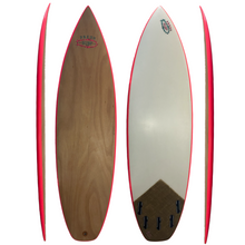 Load image into Gallery viewer, Predn Bobba wood deck shortboard
