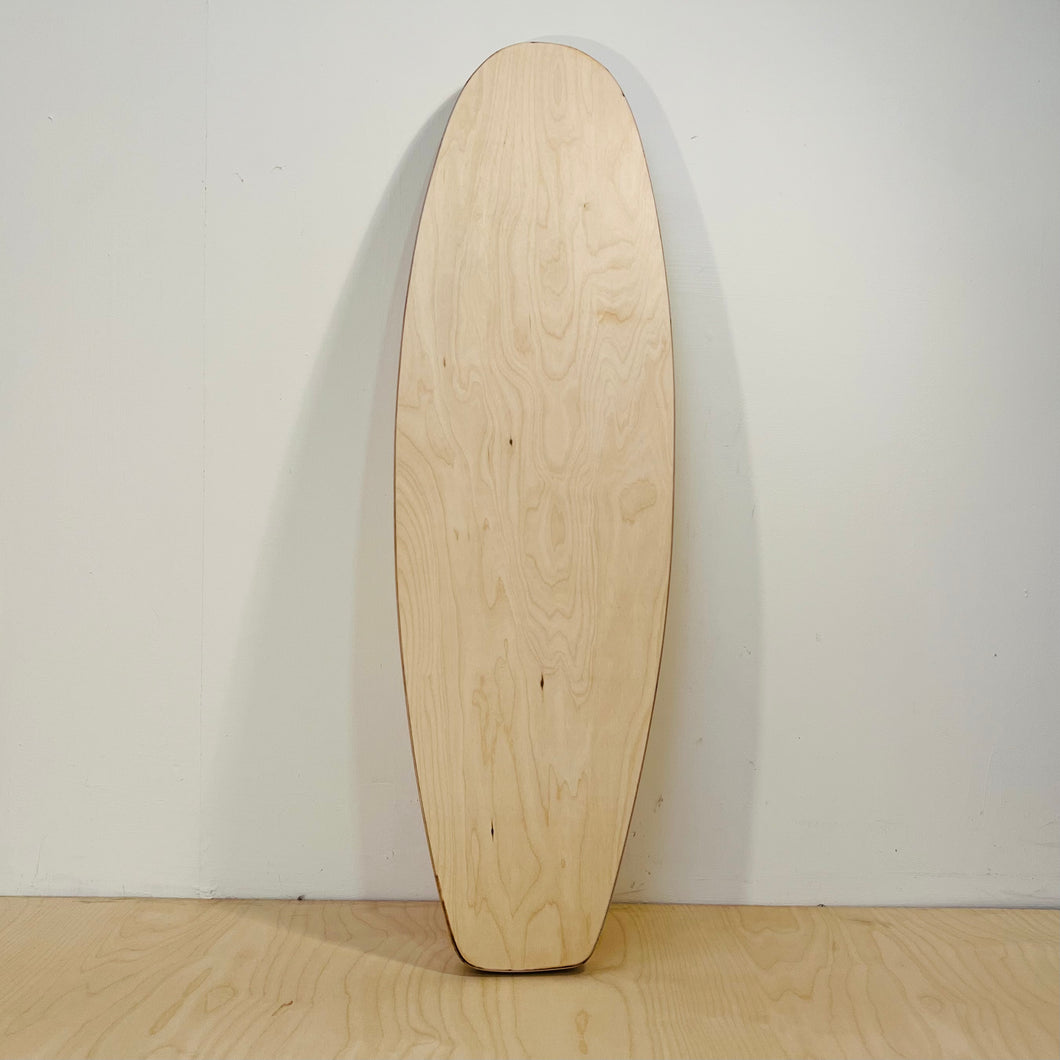 Balance Board with blank deck by Predn Surf Co - With stops - Handmade in Cornwall