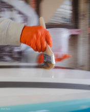 Load image into Gallery viewer, Epoxy surfboard ding repair workshop - Cornwall - Predn Surf Co
