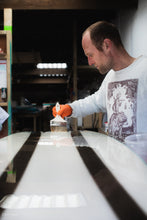 Load image into Gallery viewer, Epoxy surfboard ding repair workshop - Cornwall - Predn Surf Co
