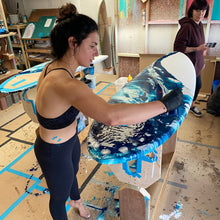 Load image into Gallery viewer, Predn Surf Co - Custom Surfboard - 9 foot plus - Sustainably built in Cornwall
