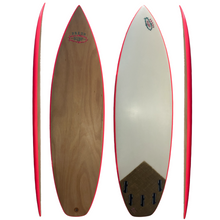 Load image into Gallery viewer, Predn Bobba wood deck shortboard
